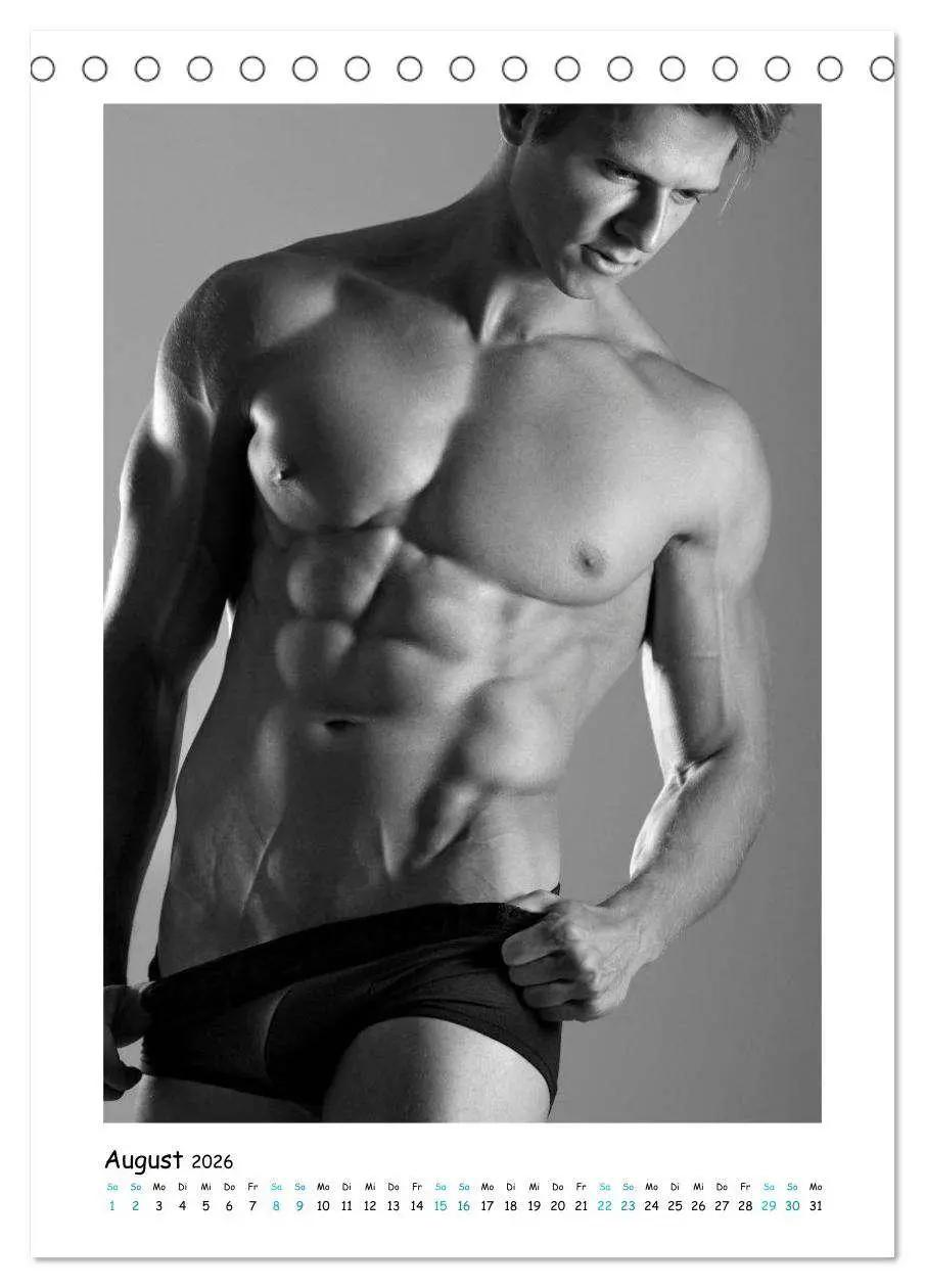 Bild: 9783516349269 | Männer... in underwear deluxe (Tischkalender 2026 DIN A5 hoch),...