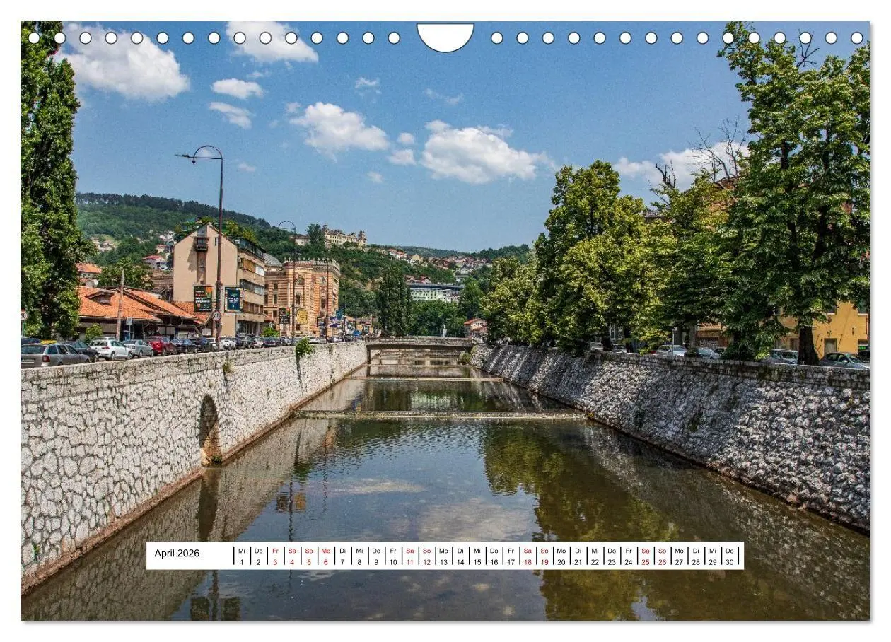 Bild: 9783516659269 | Sarajevo im Fokus (Wandkalender 2026 DIN A4 quer), CALVENDO...