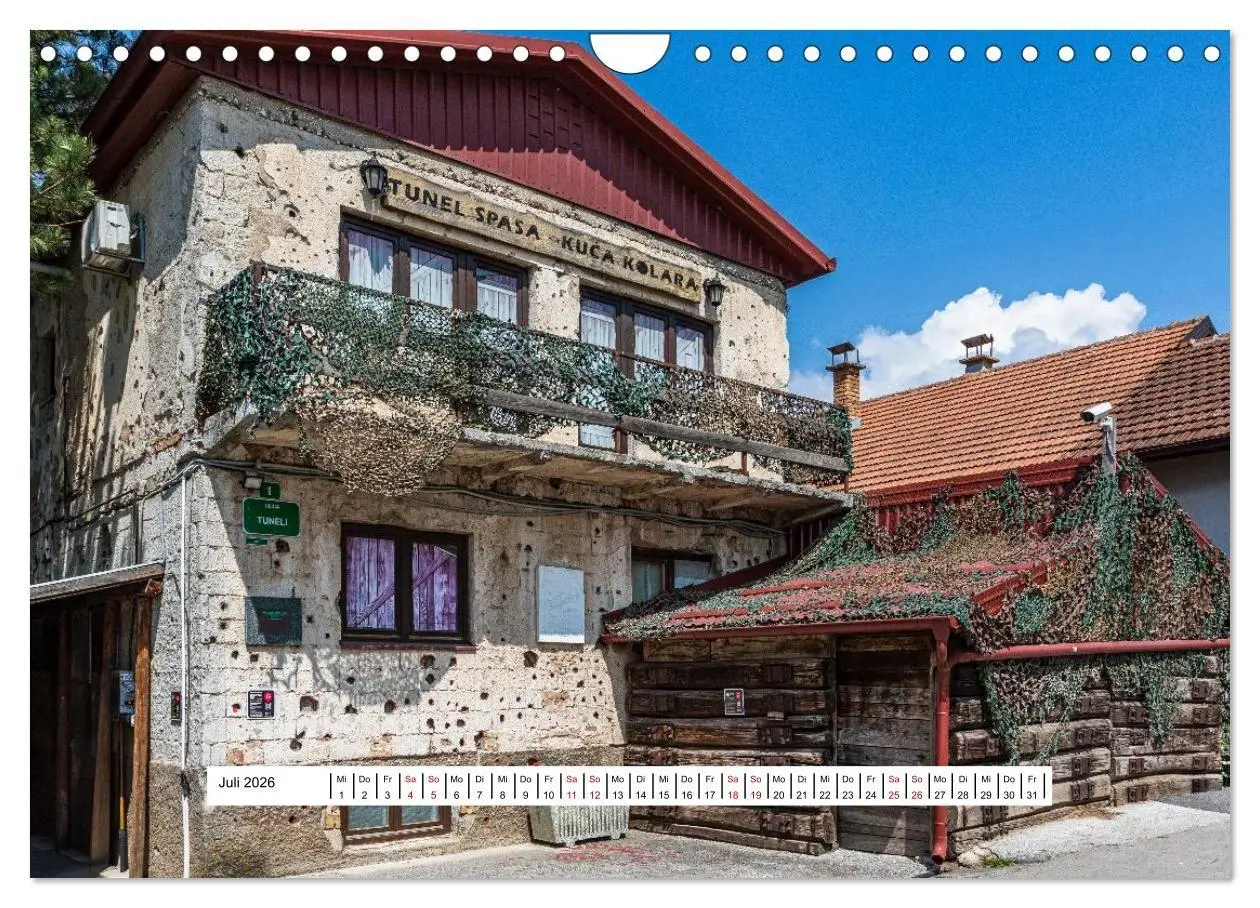 Bild: 9783516659269 | Sarajevo im Fokus (Wandkalender 2026 DIN A4 quer), CALVENDO...