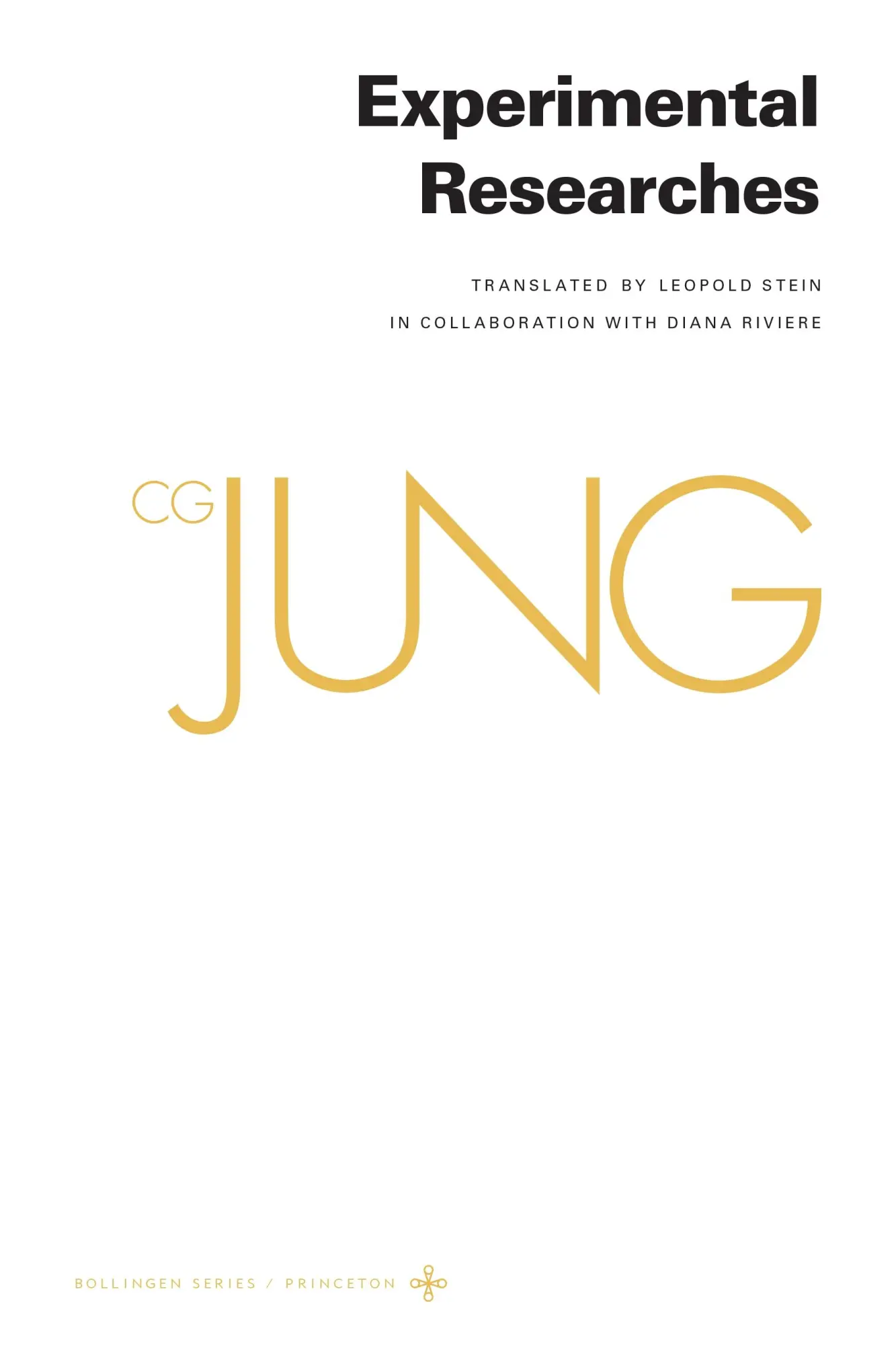 Cover: 9780691259369 | Collected Works of C. G. Jung, Volume 2 | Experimental Researches