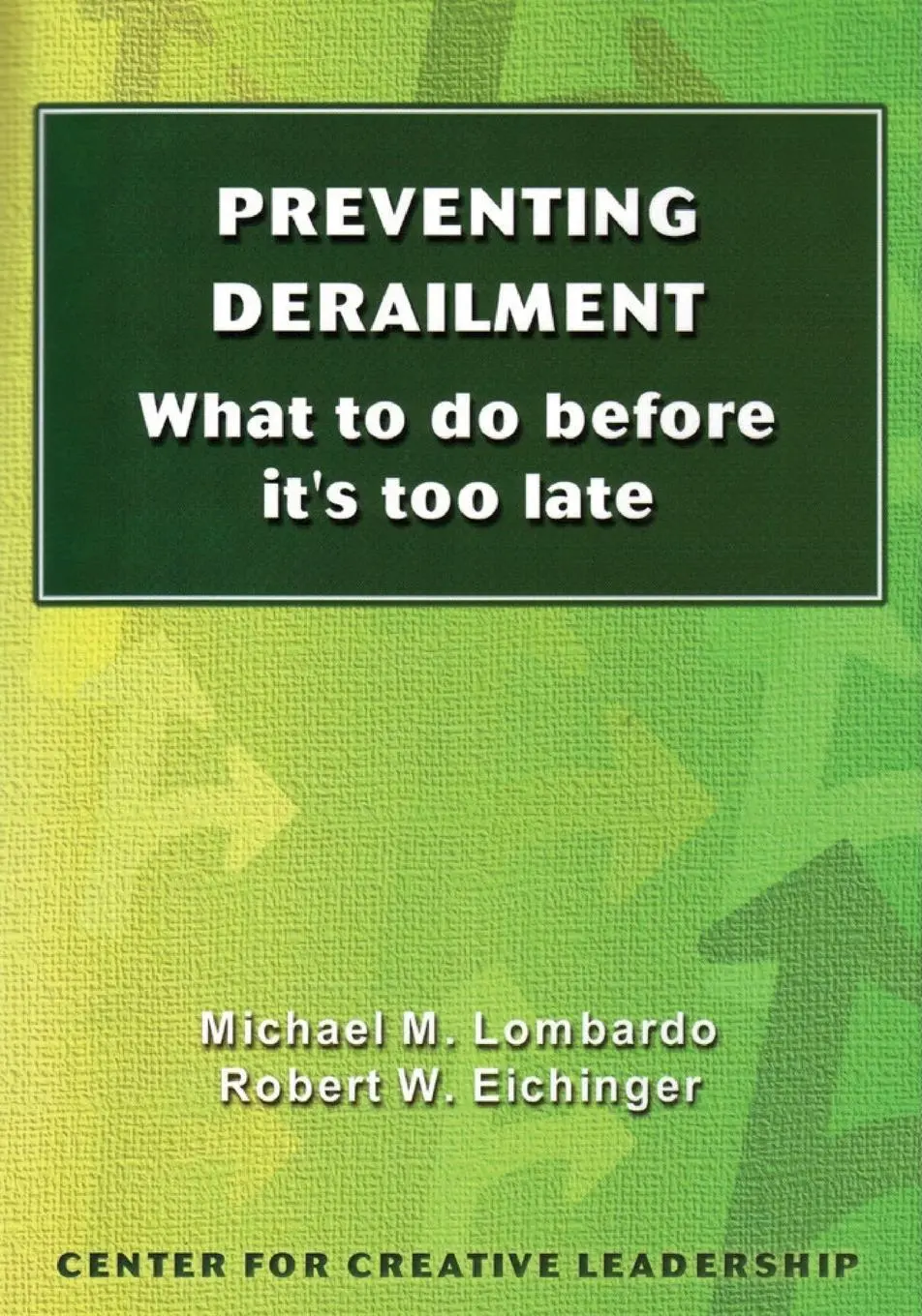 Cover: 9780912879369 | Preventing Derailment | What to do before it's too late | Taschenbuch