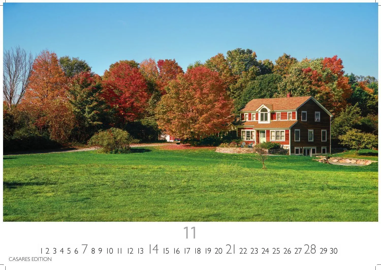 Bild: 9781835249369 | Indian Summer Kalender 2027 - Wandkalender Fotokalender Nordamerika...