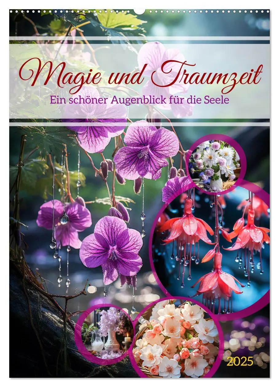 Cover: 9783435849369 | Magie und Traumzeit (Wandkalender 2025 DIN A2 hoch), CALVENDO...