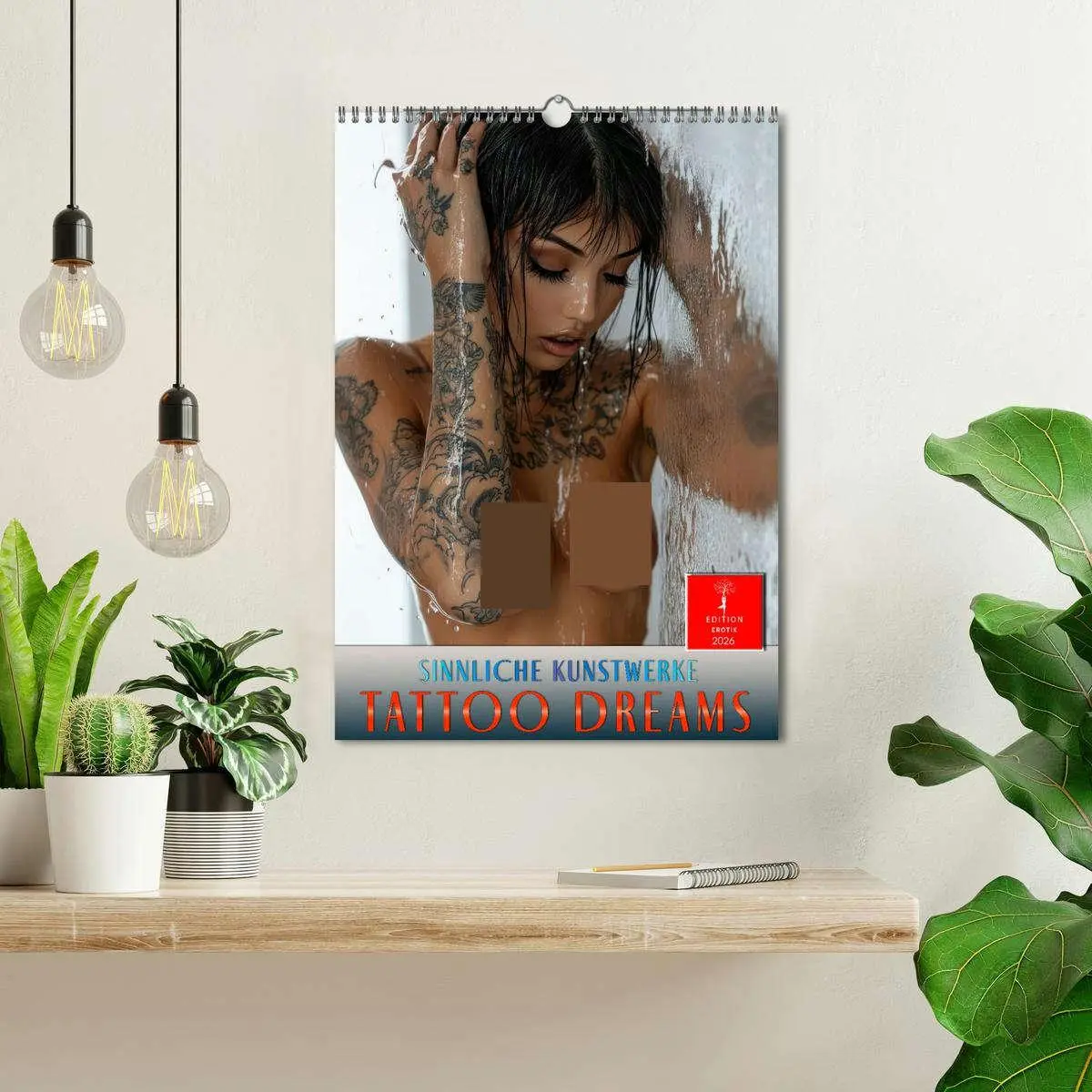 Bild: 9783457249369 | Tattoo Dreams - Sinnliche Kunstwerke (Wandkalender 2026 DIN A3...