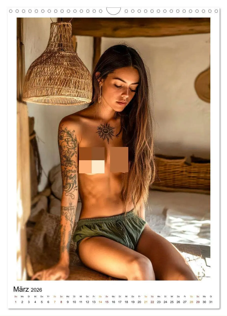 Bild: 9783457249369 | Tattoo Dreams - Sinnliche Kunstwerke (Wandkalender 2026 DIN A3...
