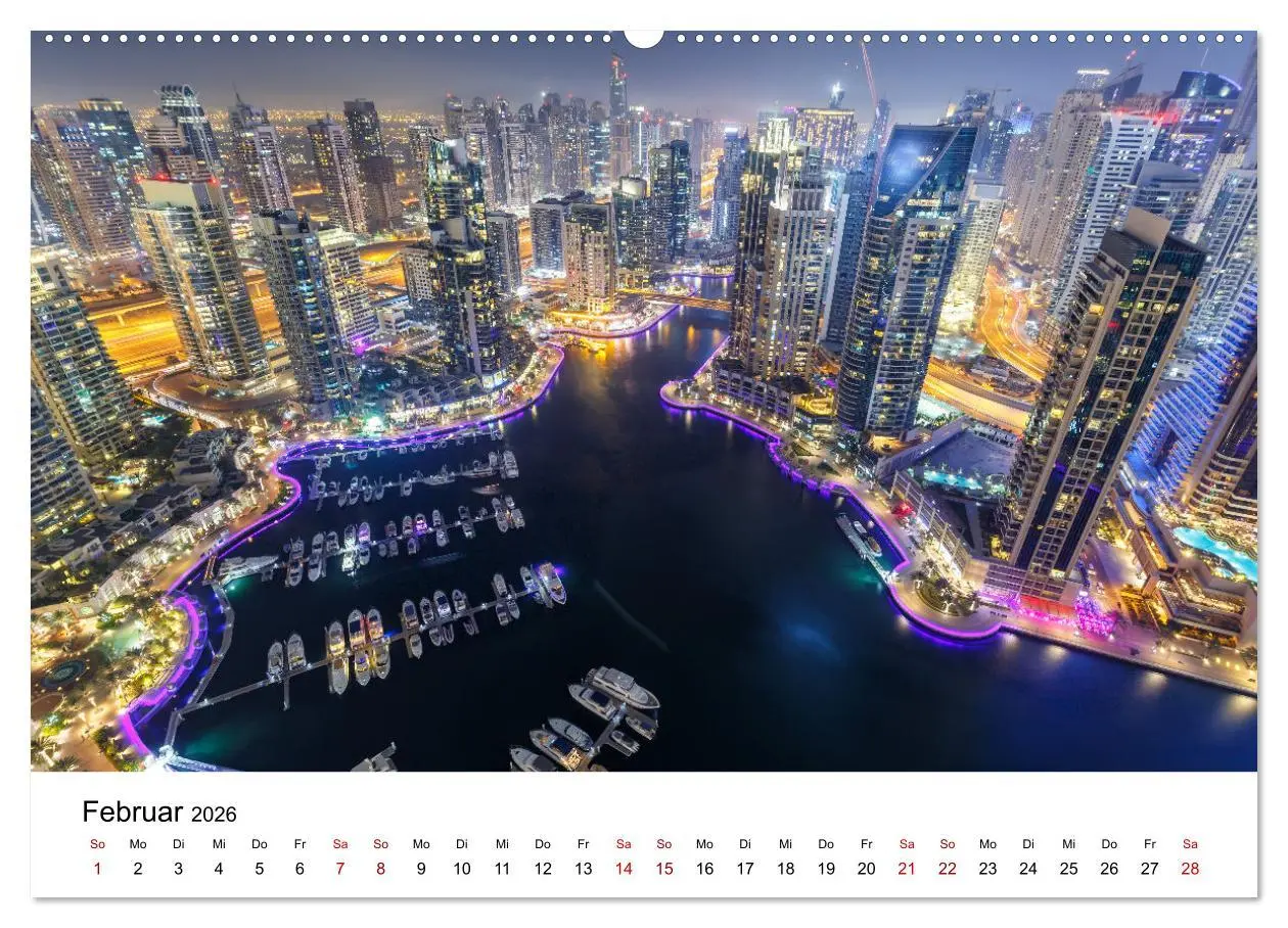 Bild: 9783457629369 | Weltstadt Dubai (Wandkalender 2026 DIN A2 quer), CALVENDO...
