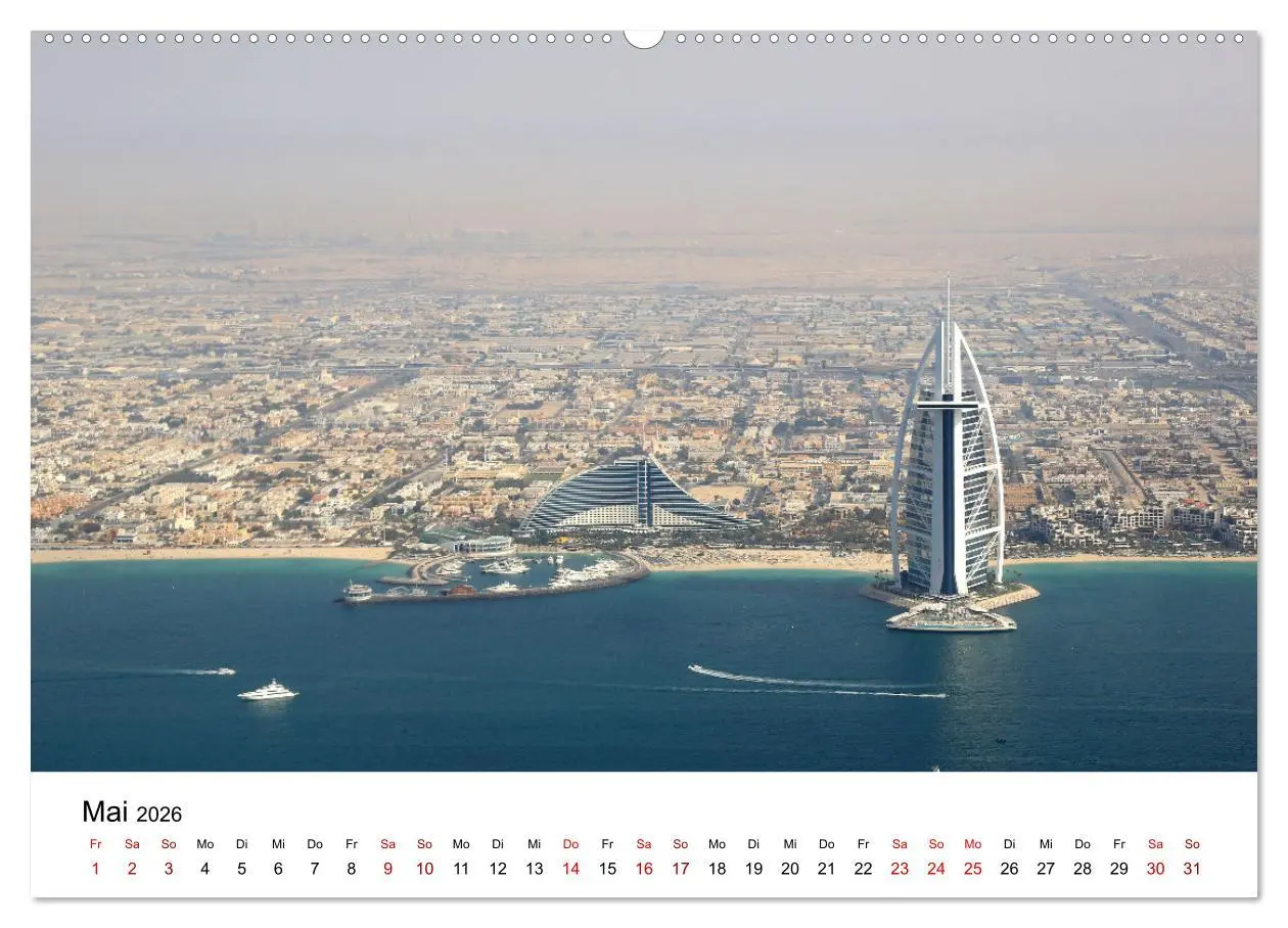 Bild: 9783457629369 | Weltstadt Dubai (Wandkalender 2026 DIN A2 quer), CALVENDO...