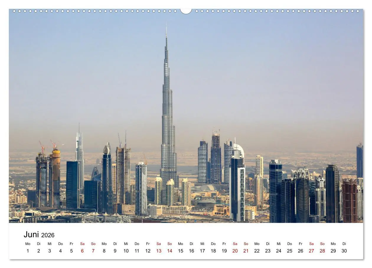 Bild: 9783457629369 | Weltstadt Dubai (Wandkalender 2026 DIN A2 quer), CALVENDO...