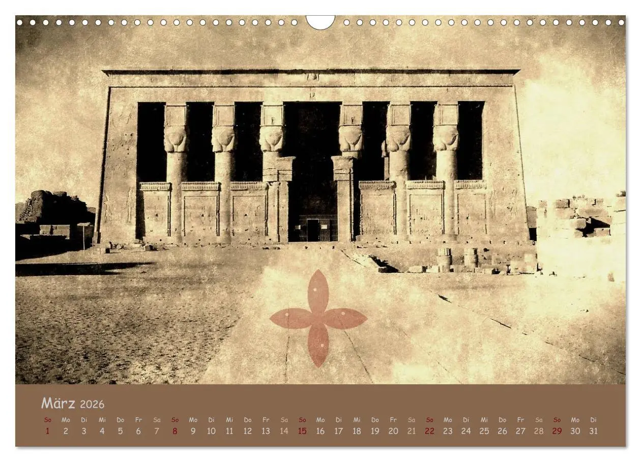 Bild: 9783516199369 | Ägypten Nostalgie &amp; Antike 2026 (Wandkalender 2026 DIN A3 quer),...