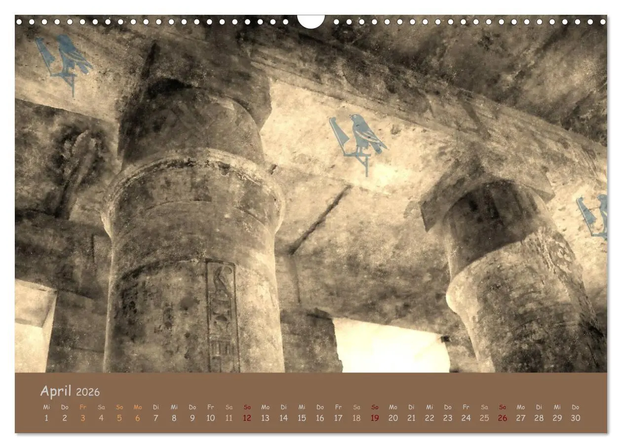 Bild: 9783516199369 | Ägypten Nostalgie &amp; Antike 2026 (Wandkalender 2026 DIN A3 quer),...