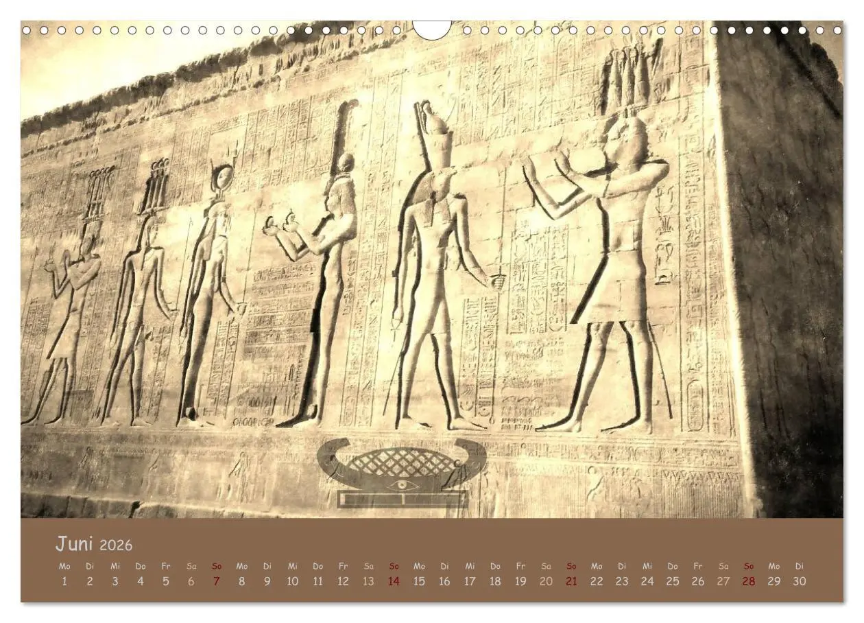 Bild: 9783516199369 | Ägypten Nostalgie &amp; Antike 2026 (Wandkalender 2026 DIN A3 quer),...