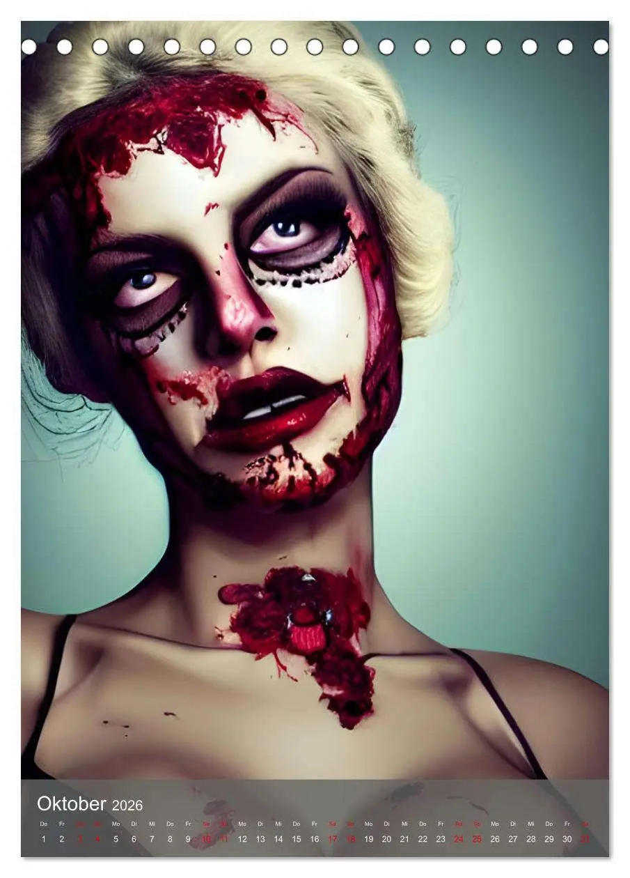 Bild: 9783516339369 | Zombie-Frauen - Blutige und faulende Horrorschönheiten...