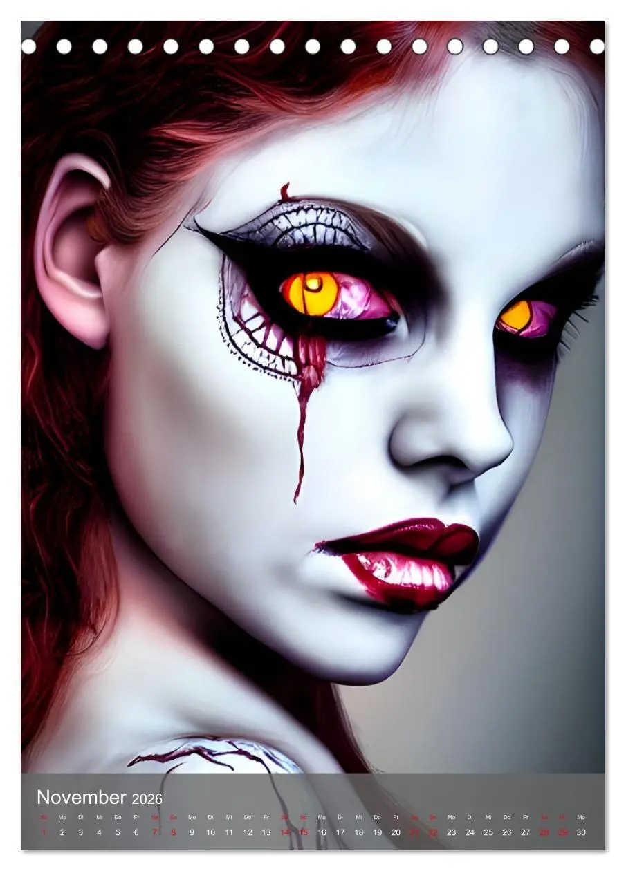 Bild: 9783516339369 | Zombie-Frauen - Blutige und faulende Horrorschönheiten...