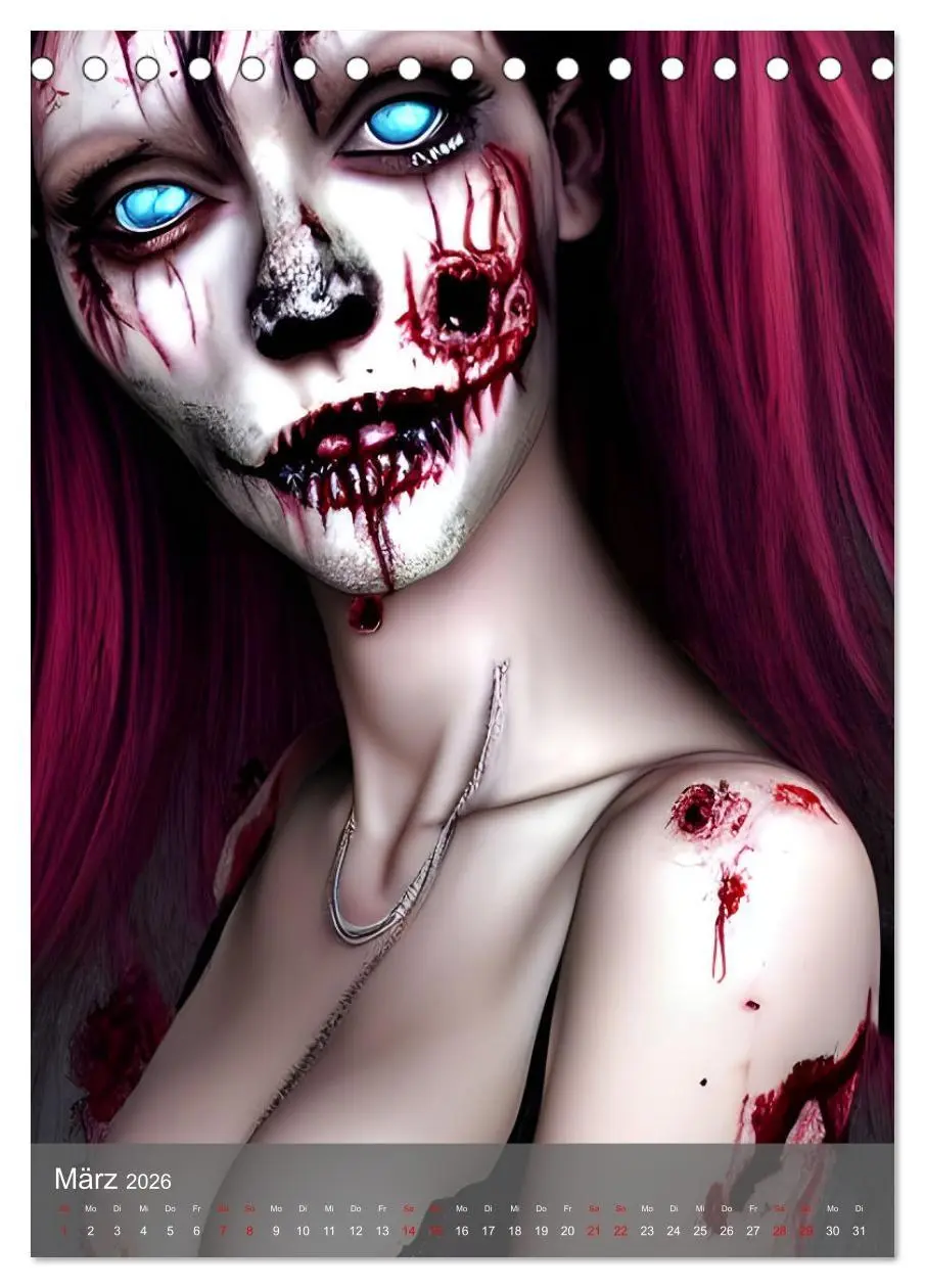 Bild: 9783516339369 | Zombie-Frauen - Blutige und faulende Horrorschönheiten...