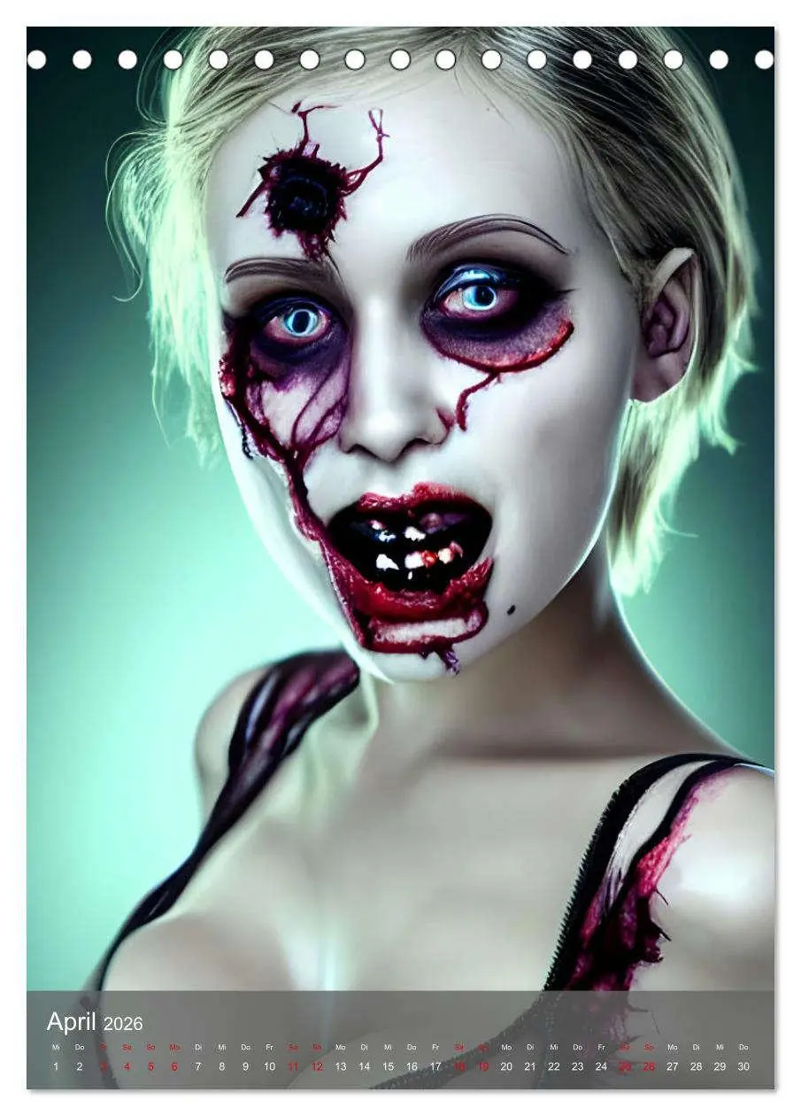 Bild: 9783516339369 | Zombie-Frauen - Blutige und faulende Horrorschönheiten...