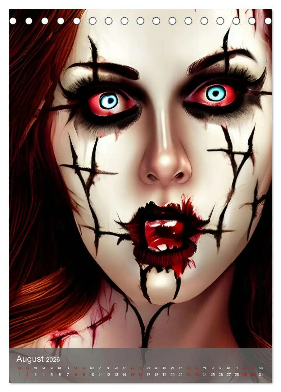 Bild: 9783516339369 | Zombie-Frauen - Blutige und faulende Horrorschönheiten...