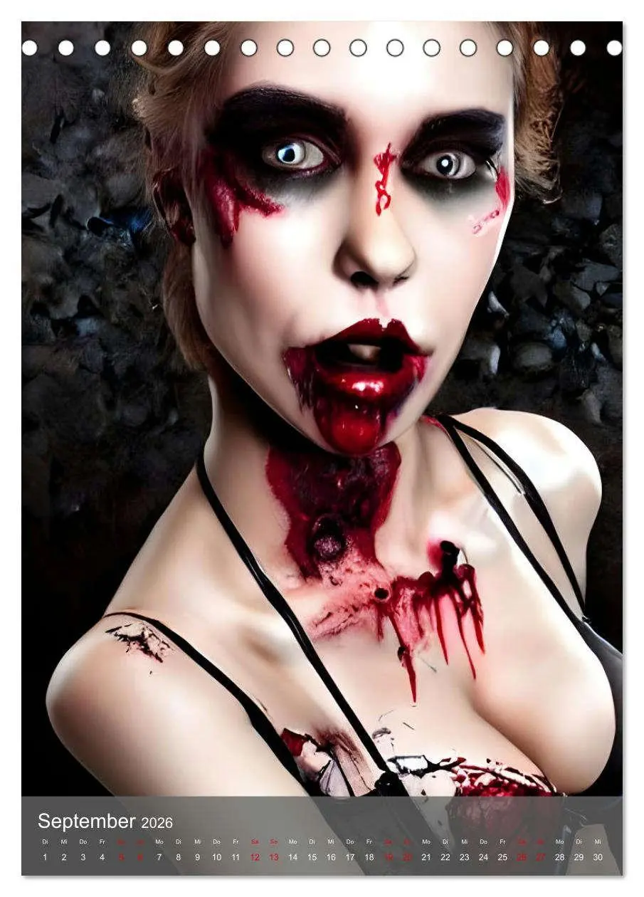 Bild: 9783516339369 | Zombie-Frauen - Blutige und faulende Horrorschönheiten...