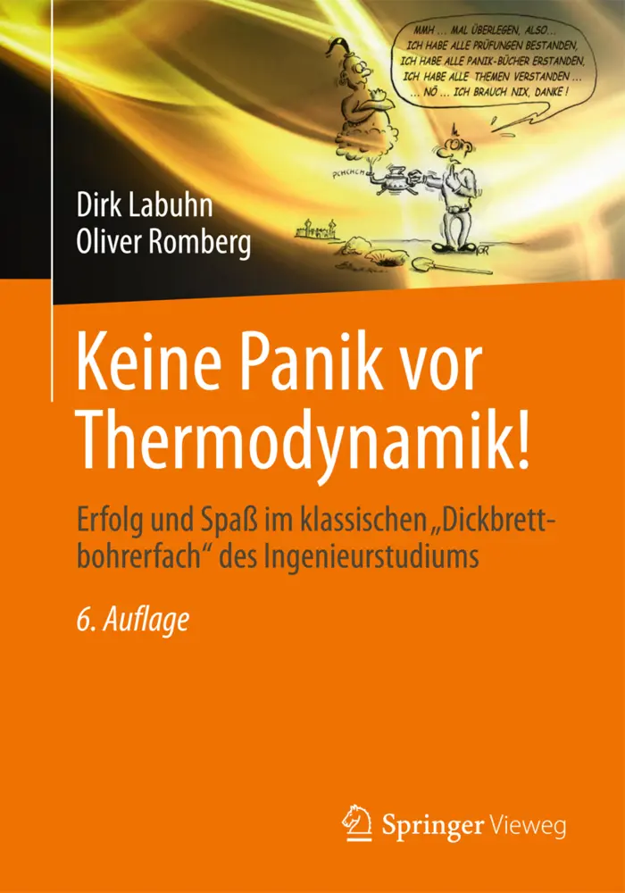 Cover: 9783834819369 | Keine Panik vor Thermodynamik! | Dirk Labuhn (u. a.) | Taschenbuch Cover: 9783834819369 | Keine Panik vor Thermodynamik! | Dirk Labuhn (u. a.) | Taschenbuch