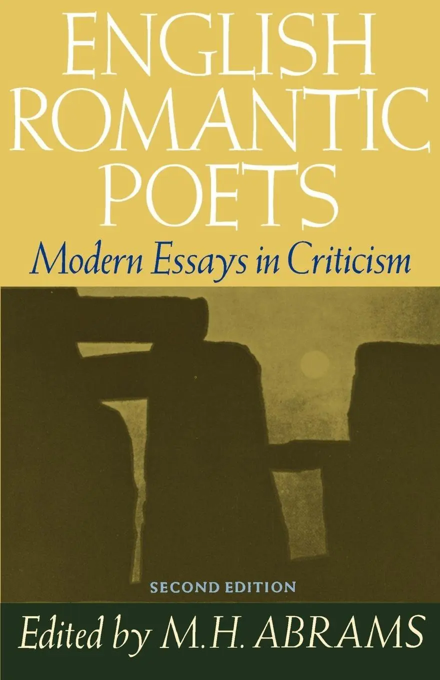 Cover: 9780195019469 | English Romantic Poets | Modern Essays in Criticism | Abrams (u. a.)