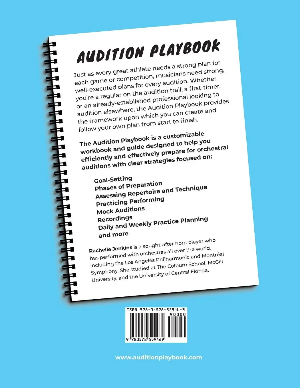 Rückseite: 9780578559469 | Audition Playbook | Optimal Planning for Orchestral Audition Success