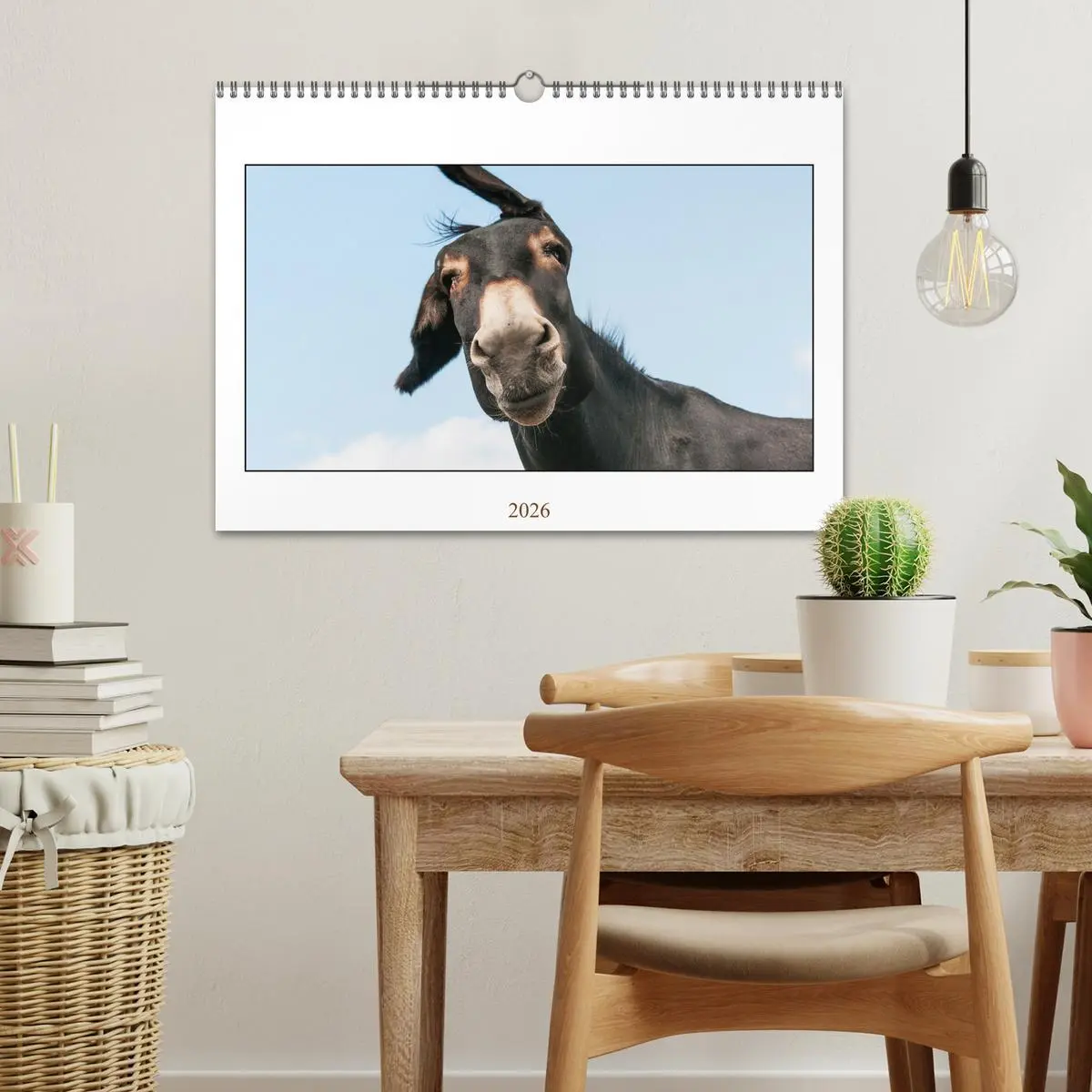 Bild: 9783457619469 | Esel Lebensfreude - Spaß mit Langohren (Wandkalender 2026 DIN A3...
