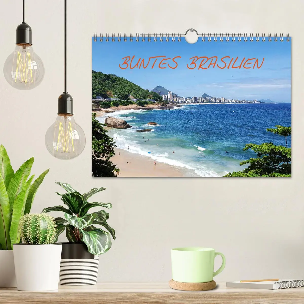 Bild: 9783457929469 | Buntes Brasilien (Wandkalender 2026 DIN A4 quer), CALVENDO...