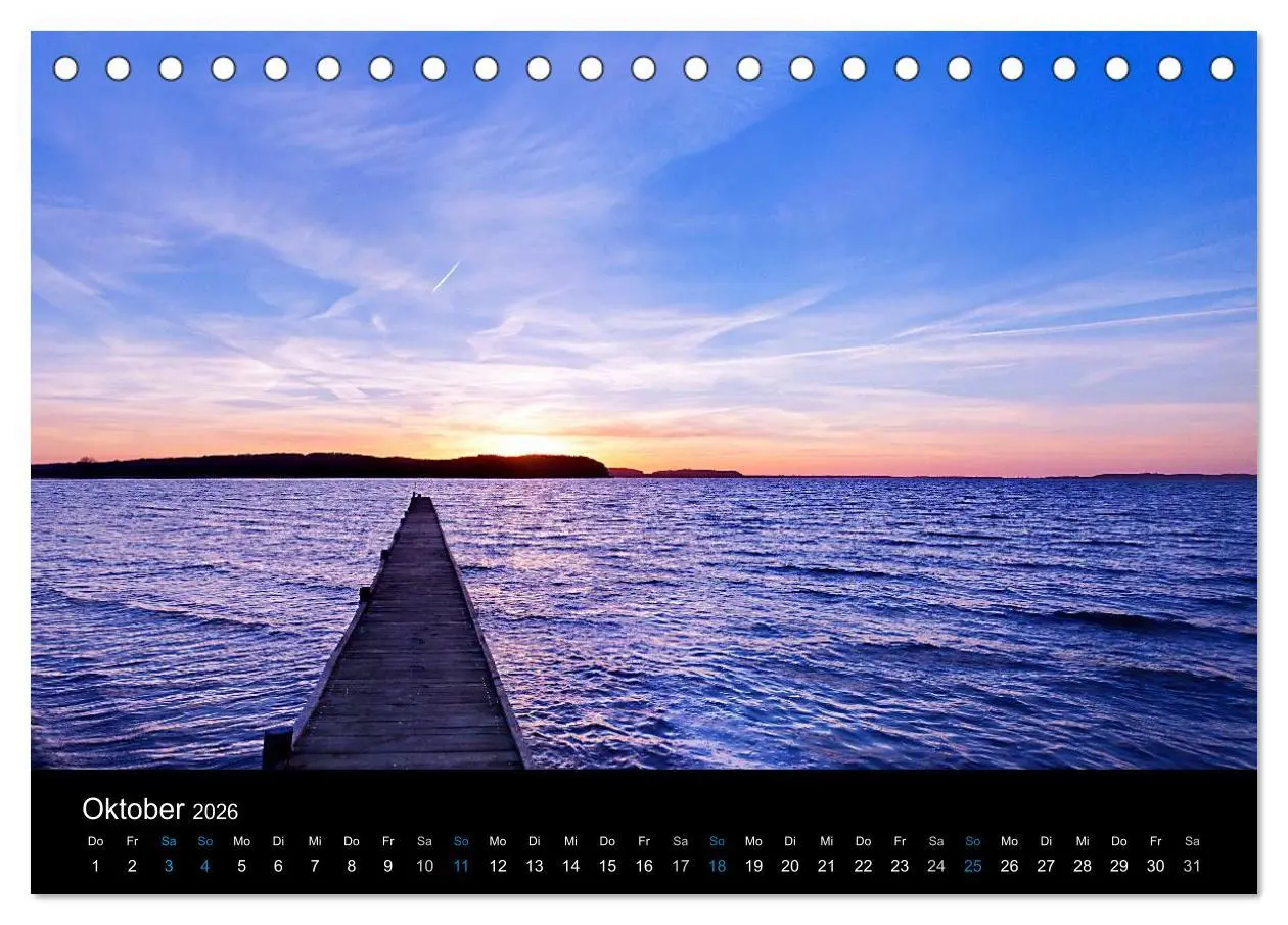 Bild: 9783516189469 | Sonnenuntergänge (Tischkalender 2026 DIN A5 quer), CALVENDO...