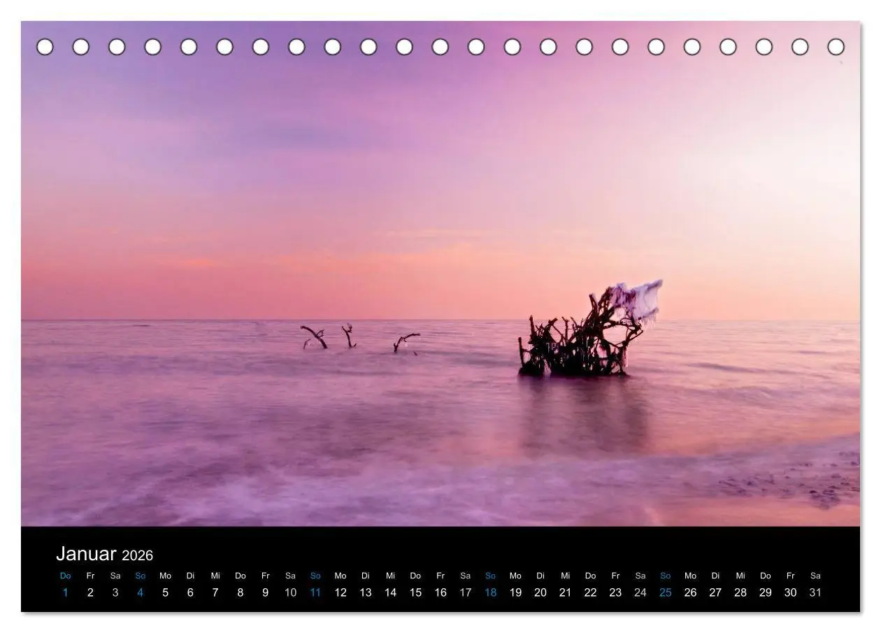 Bild: 9783516189469 | Sonnenuntergänge (Tischkalender 2026 DIN A5 quer), CALVENDO...