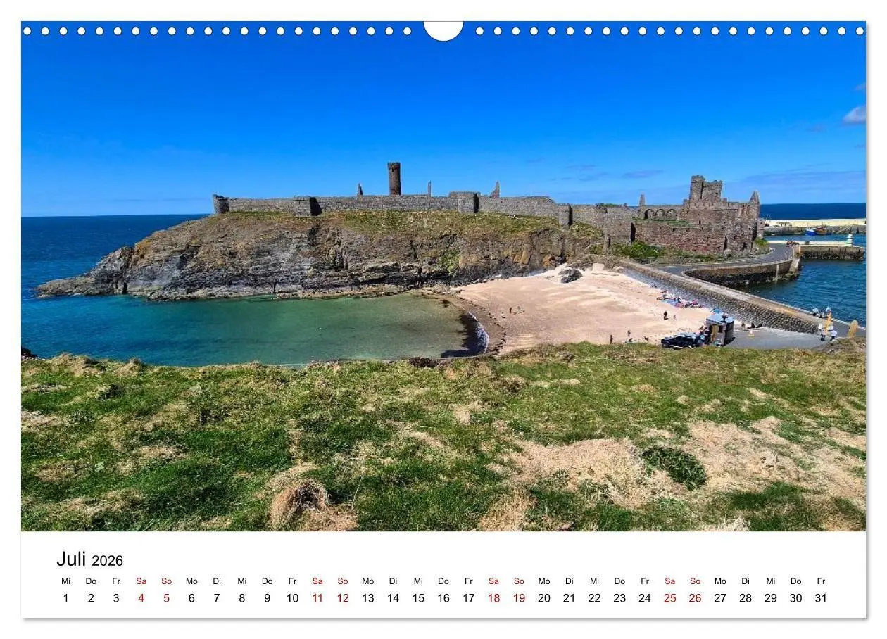 Bild: 9783516709469 | Isle of Man (Wandkalender 2026 DIN A3 quer), CALVENDO Monatskalender