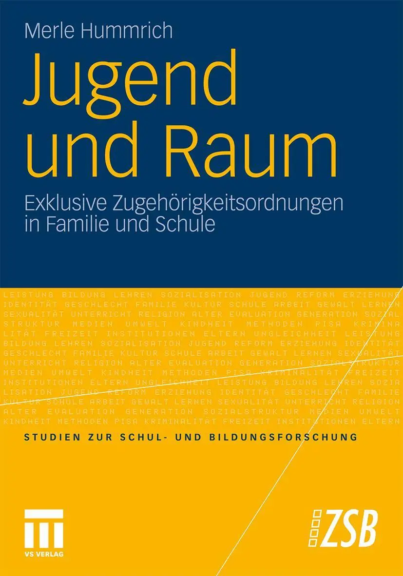 Cover: 9783531179469 | Jugend und Raum | Merle Hummrich | Taschenbuch | 303 S. | Deutsch