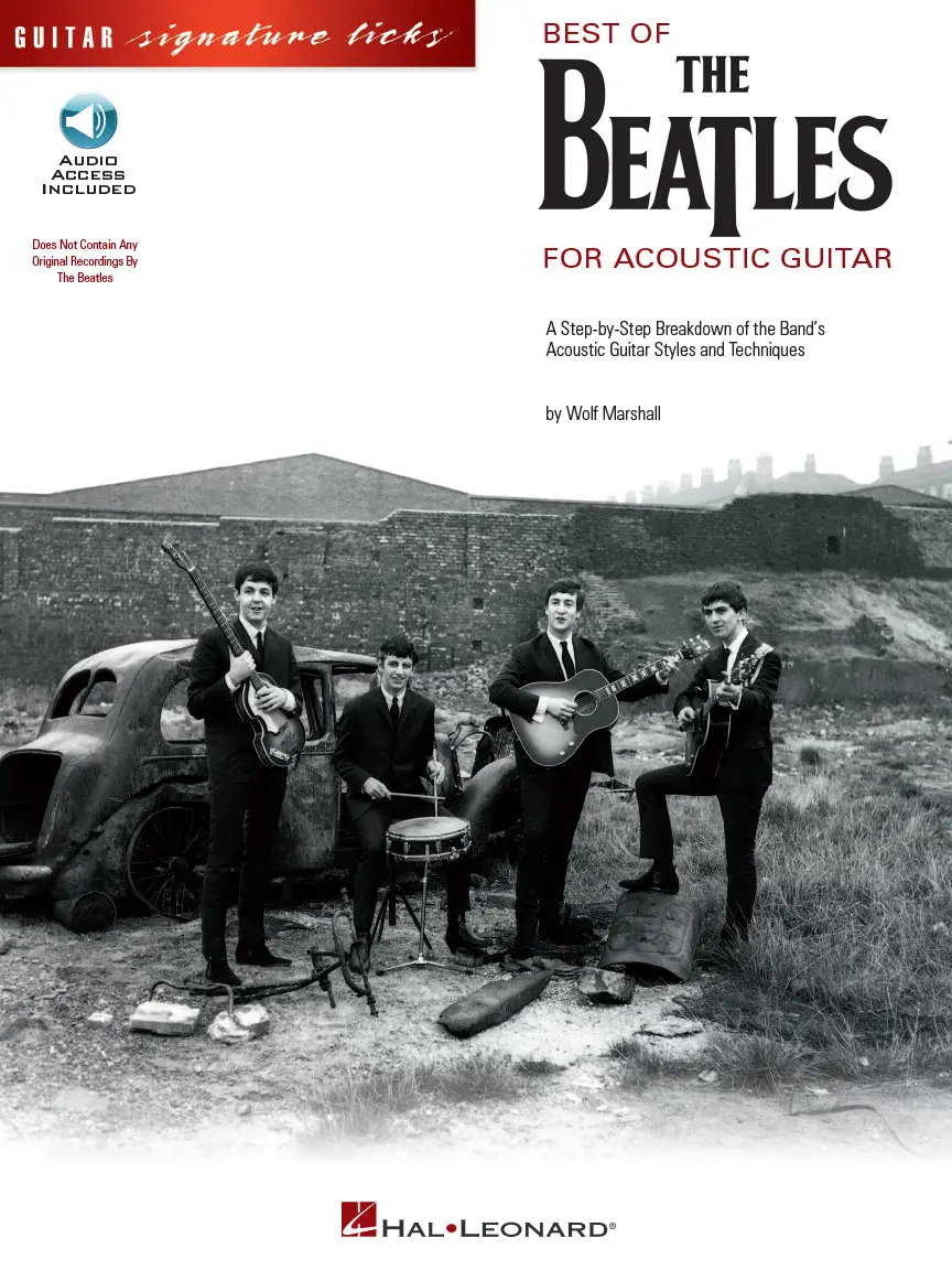 Cover: 73999249569 | Best of The Beatles for Acoustic Guitar | Signature Licks Guitar