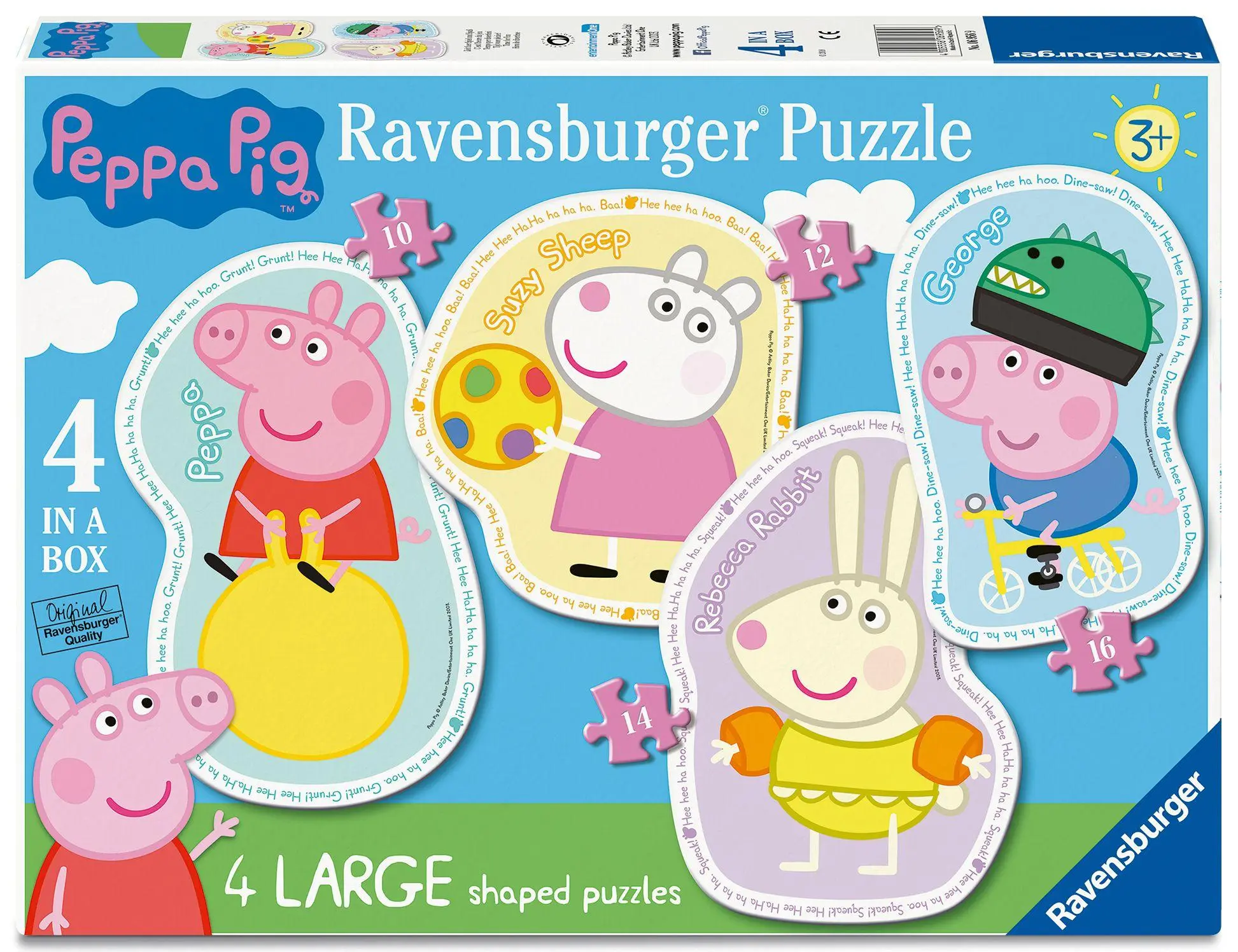 Cover: 4005556069569 | Ravensburger Kinderpuzzle 06956 - Zeit für Spiel und Spaß - 4...