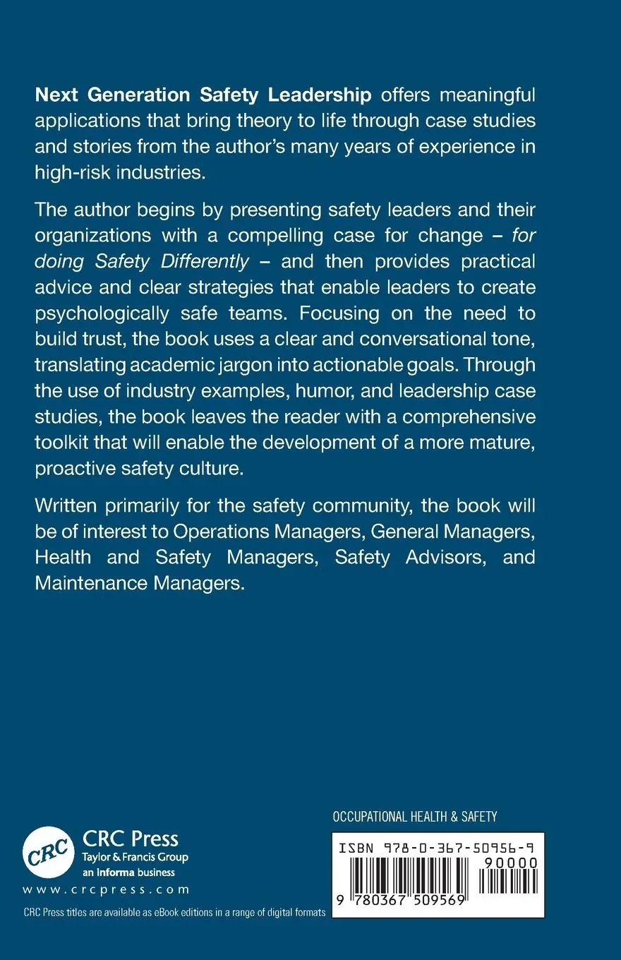 Rückseite: 9780367509569 | Next Generation Safety Leadership | From Compliance to Care | Lloyd
