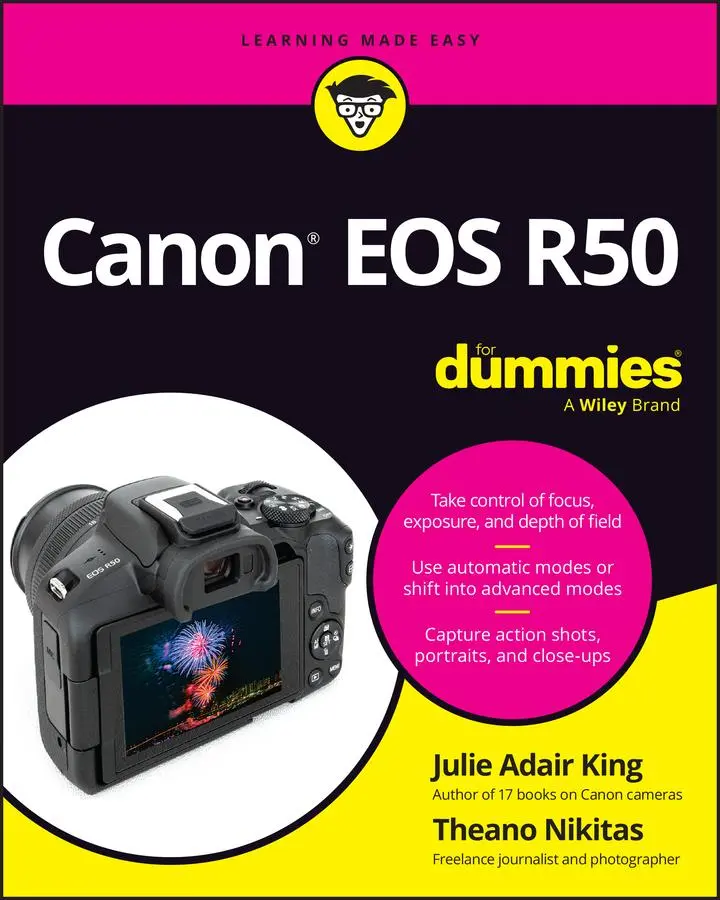 Cover: 9781394209569 | Canon EOS R50 for Dummies | Julie Adair King (u. a.) | Taschenbuch