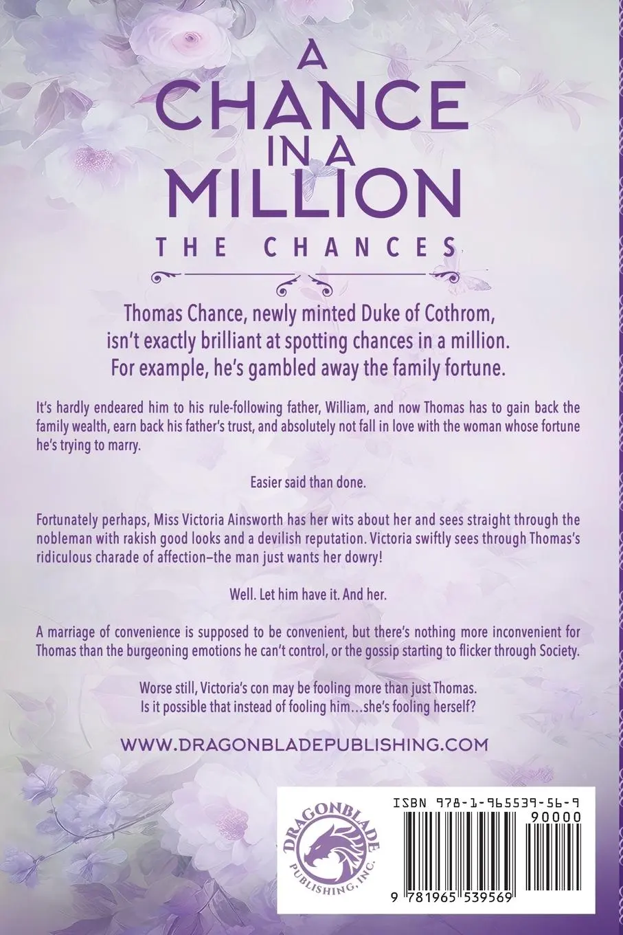 Rückseite: 9781965539569 | A Chance in a Million | Emily E K Murdoch | Taschenbuch | The Chances