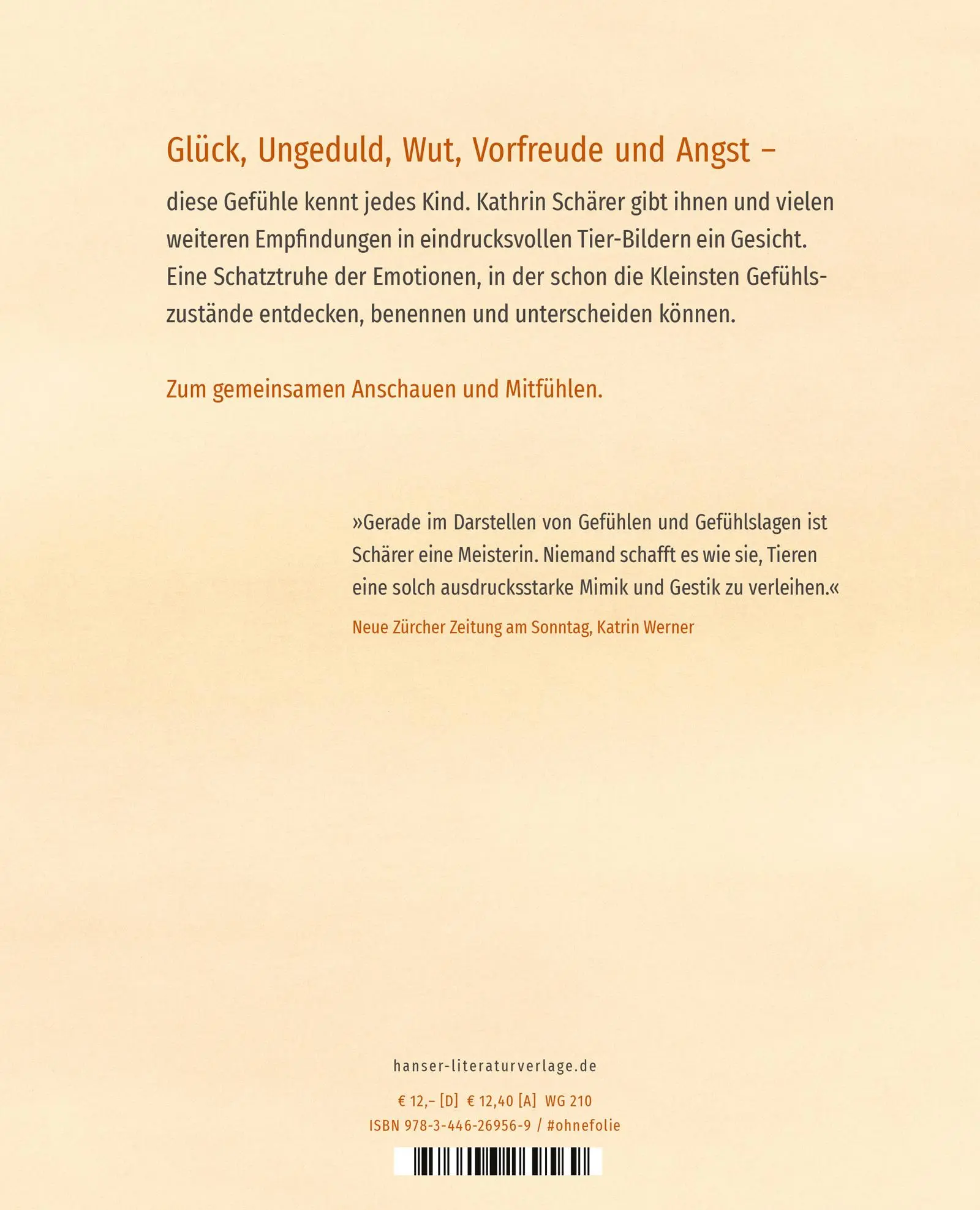 Bild: 9783446269569 | Da sein | Was fühlst du? | Kathrin Schärer | Buch | 64 S. | Deutsch