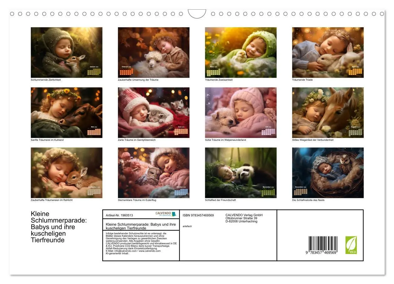 Bild: 9783457469569 | Kleine Schlummerparade: Babys und ihre kuscheligen Tierfreunde...