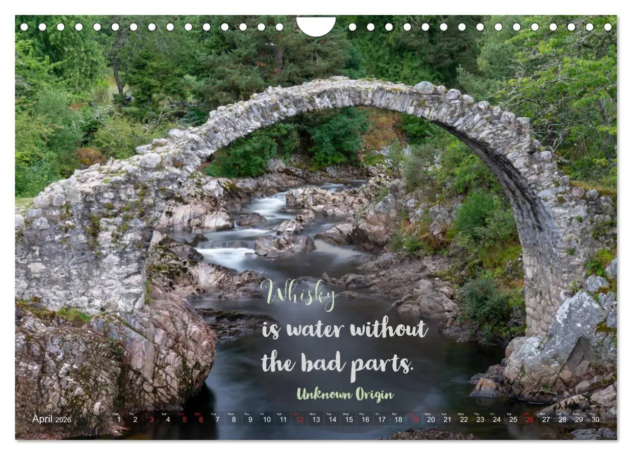 Bild: 9783516559569 | Wonderful Whisky Wisdom (Wall Calendar 2026 DIN A4 landscape),...