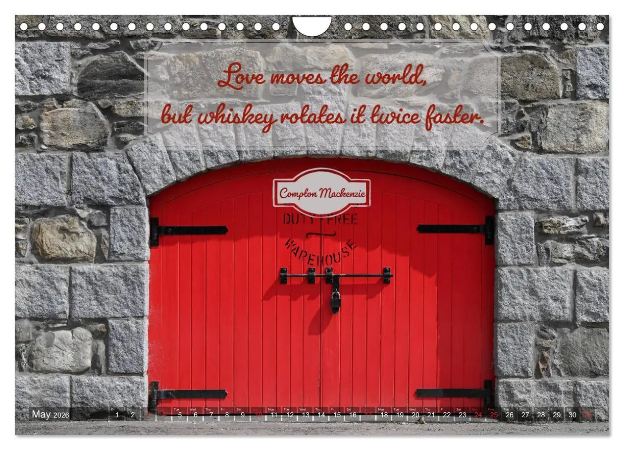 Bild: 9783516559569 | Wonderful Whisky Wisdom (Wall Calendar 2026 DIN A4 landscape),...
