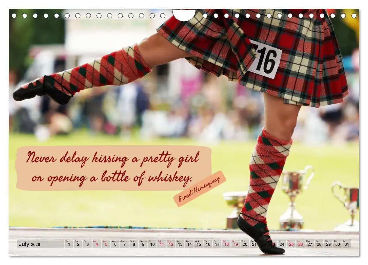 Bild: 9783516559569 | Wonderful Whisky Wisdom (Wall Calendar 2026 DIN A4 landscape),...