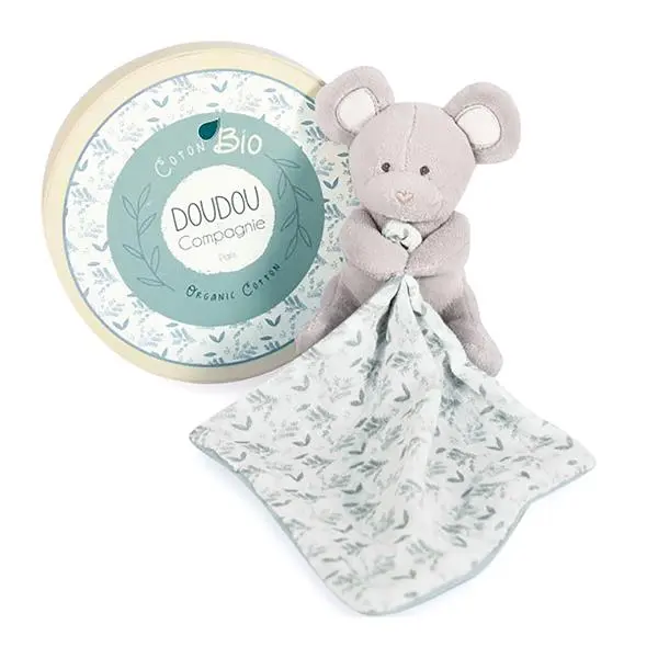 Cover: 3700335239669 | Bio Maus mit Schmusetuch,olivgrün 15cm | 8903966 | DOUDOU