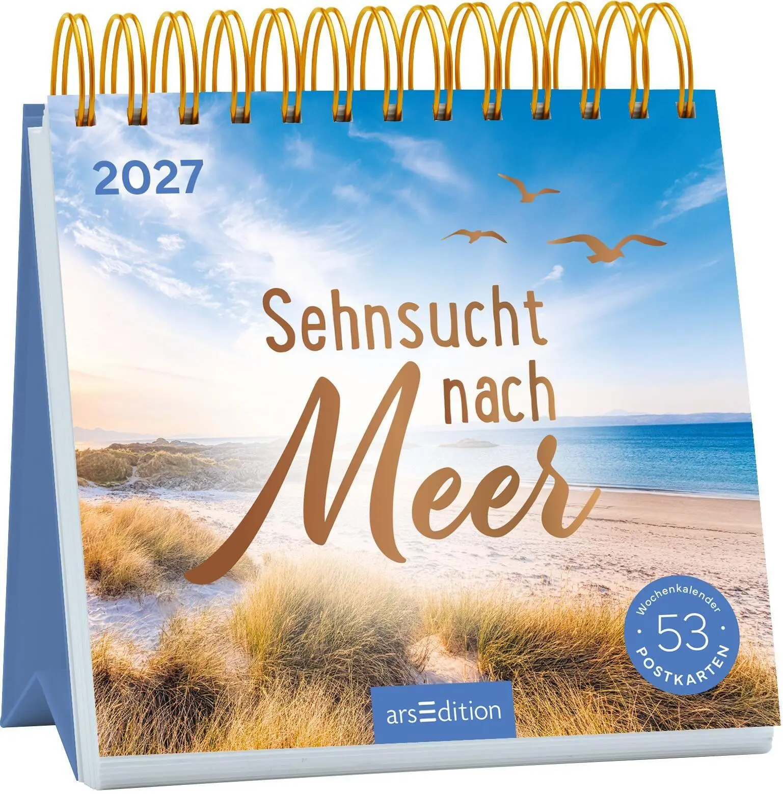 Cover: 4014489139669 | Postkartenkalender Sehnsucht nach Meer 2027 | Kalender | 108 S. | 2027