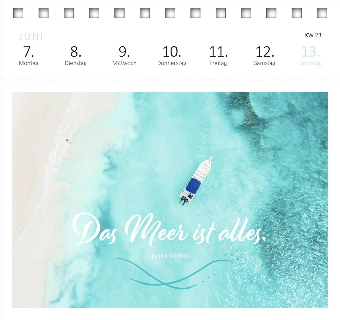 Bild: 4014489139669 | Postkartenkalender Sehnsucht nach Meer 2027 | Kalender | 108 S. | 2027