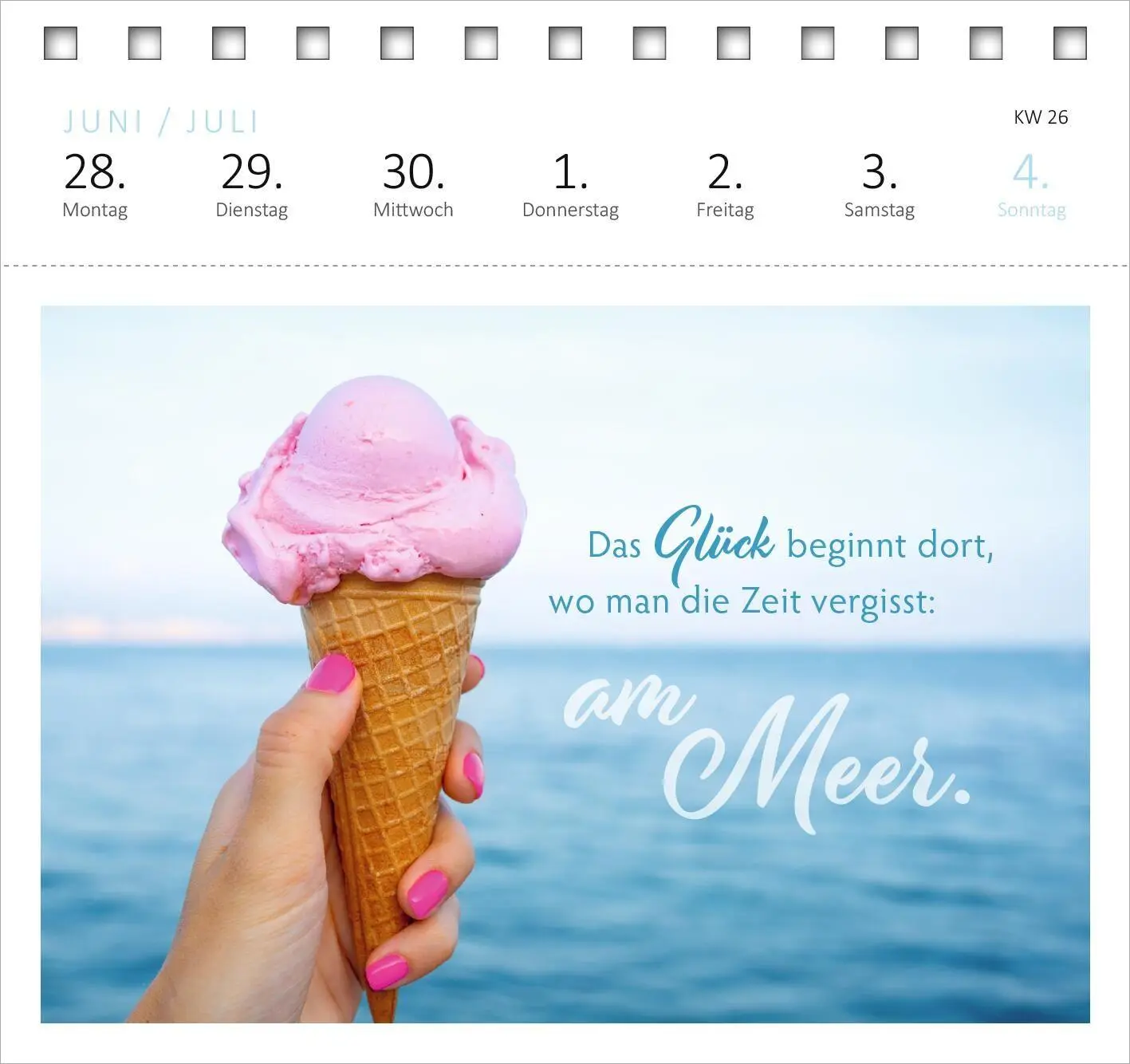 Bild: 4014489139669 | Postkartenkalender Sehnsucht nach Meer 2027 | Kalender | 108 S. | 2027
