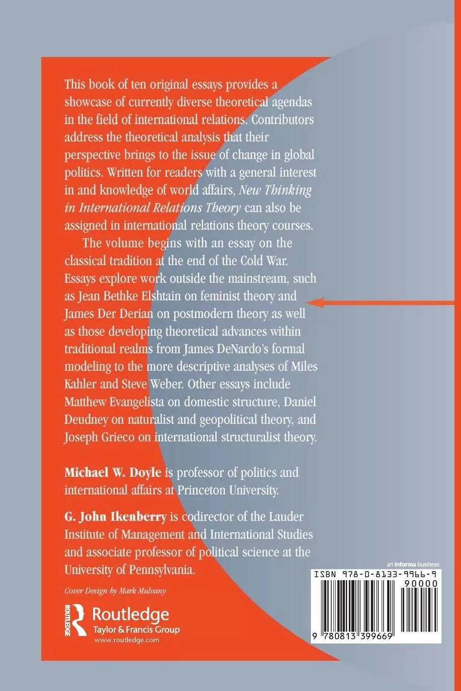 Rückseite: 9780813399669 | New Thinking In International Relations Theory | Michael W Doyle