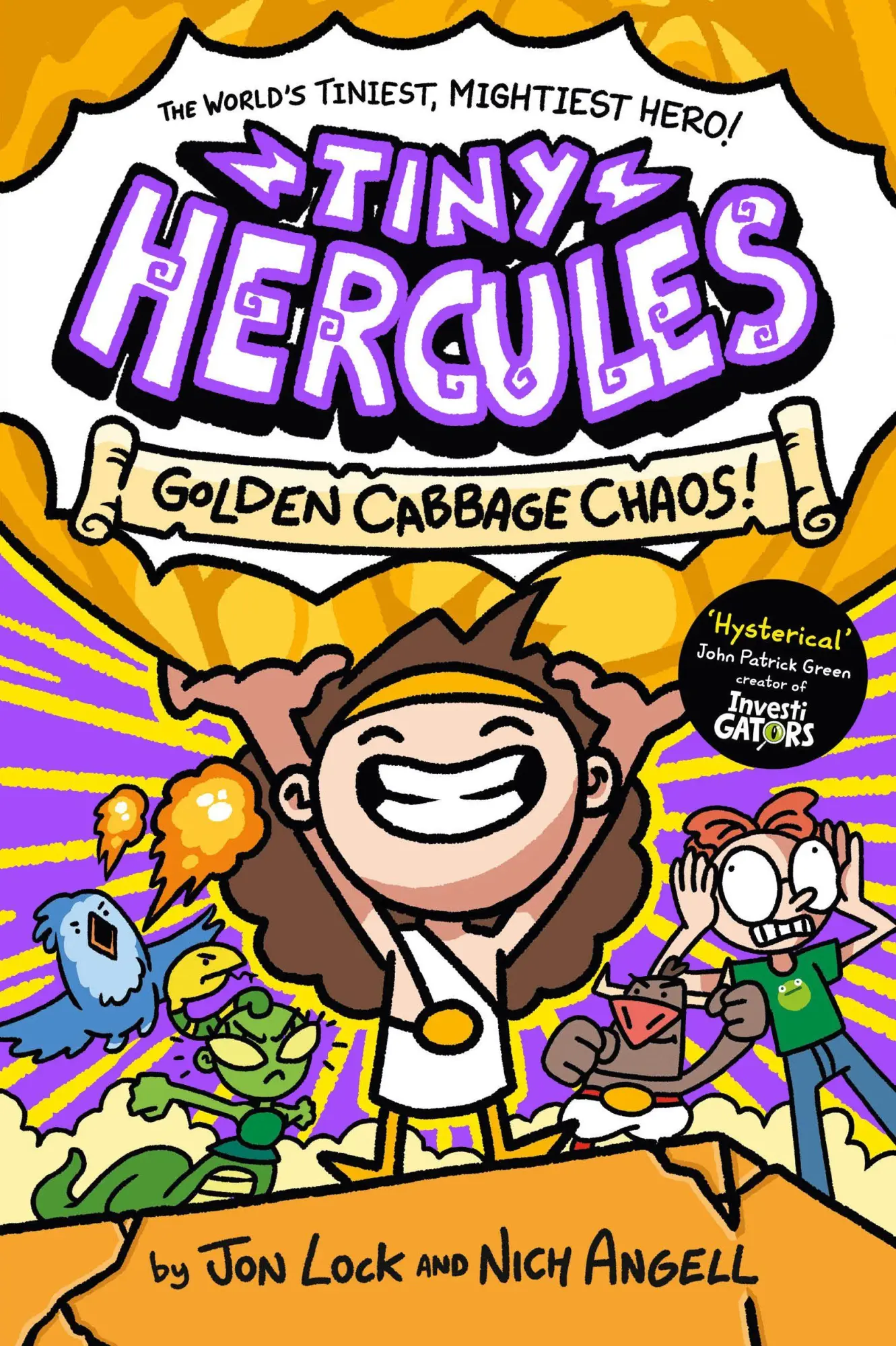Cover: 9781035059669 | Tiny Hercules - Golden Cabbage Chaos | Jon Lock (u. a.) | Taschenbuch