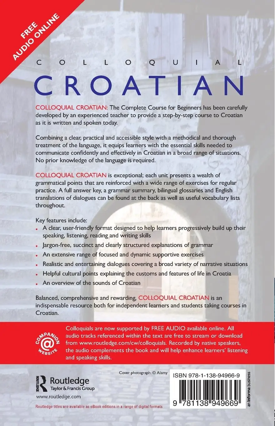 Rückseite: 9781138949669 | Colloquial Croatian | Celia Hawkesworth | Taschenbuch | Englisch