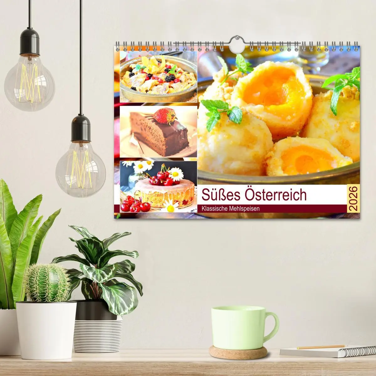 Bild: 9783457839669 | Süßes Österreich. Klassische Mehlspeisen (Wandkalender 2026 DIN A4...