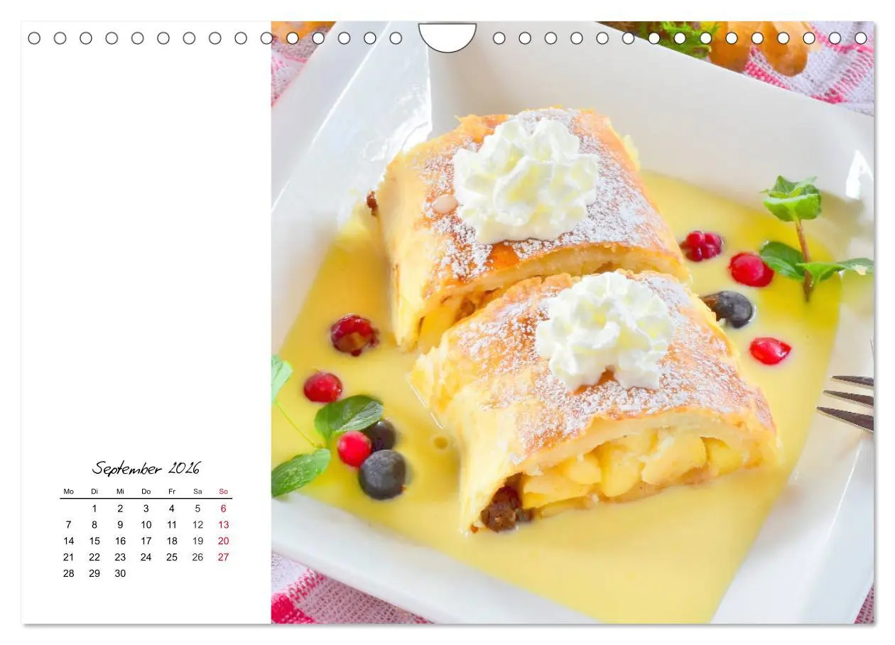 Bild: 9783457839669 | Süßes Österreich. Klassische Mehlspeisen (Wandkalender 2026 DIN A4...