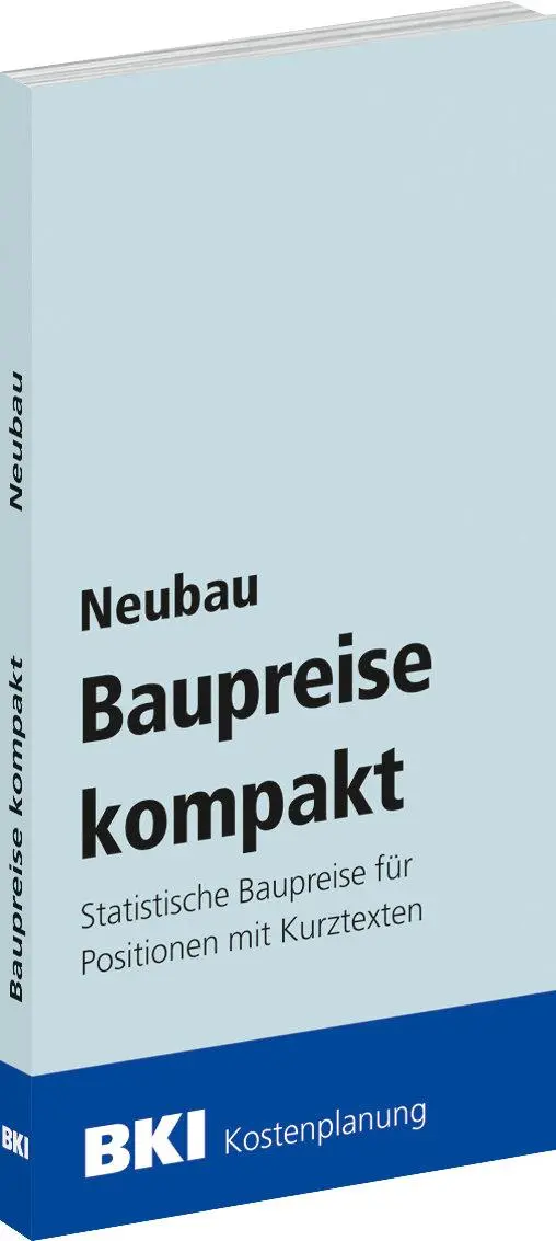 Cover: 9783481049669 | BKI Baupreise kompakt Neubau 2026 | Architektenkammern | Taschenbuch